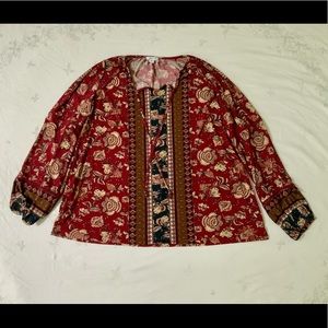 Beautiful Westport Boho Tunic Shirt Excellent!